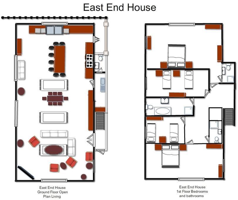 Villa East End House Bury St. Edmunds Esterno foto